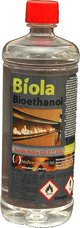 1 Liter 'Biola' Premium Bioethanol Fuel
